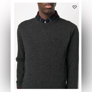 305- J Crew 100% lambs wool crew neck sweater